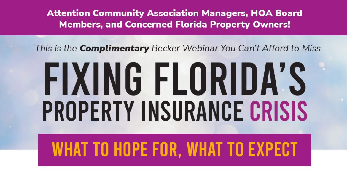 Webinars | Florida Condo & HOA Law Blog